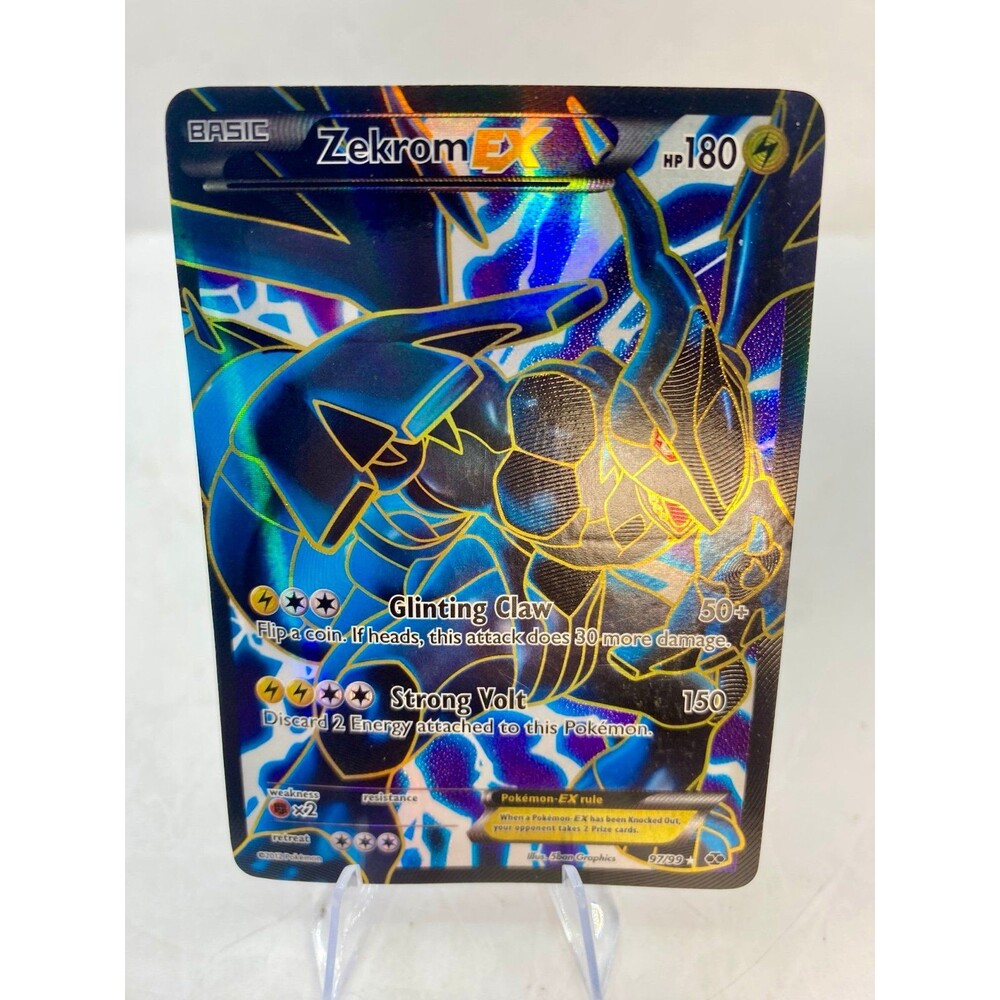 Zekrom EX (97 Full Art) - Next Destinies (NXD) Pokémon TCG Mp